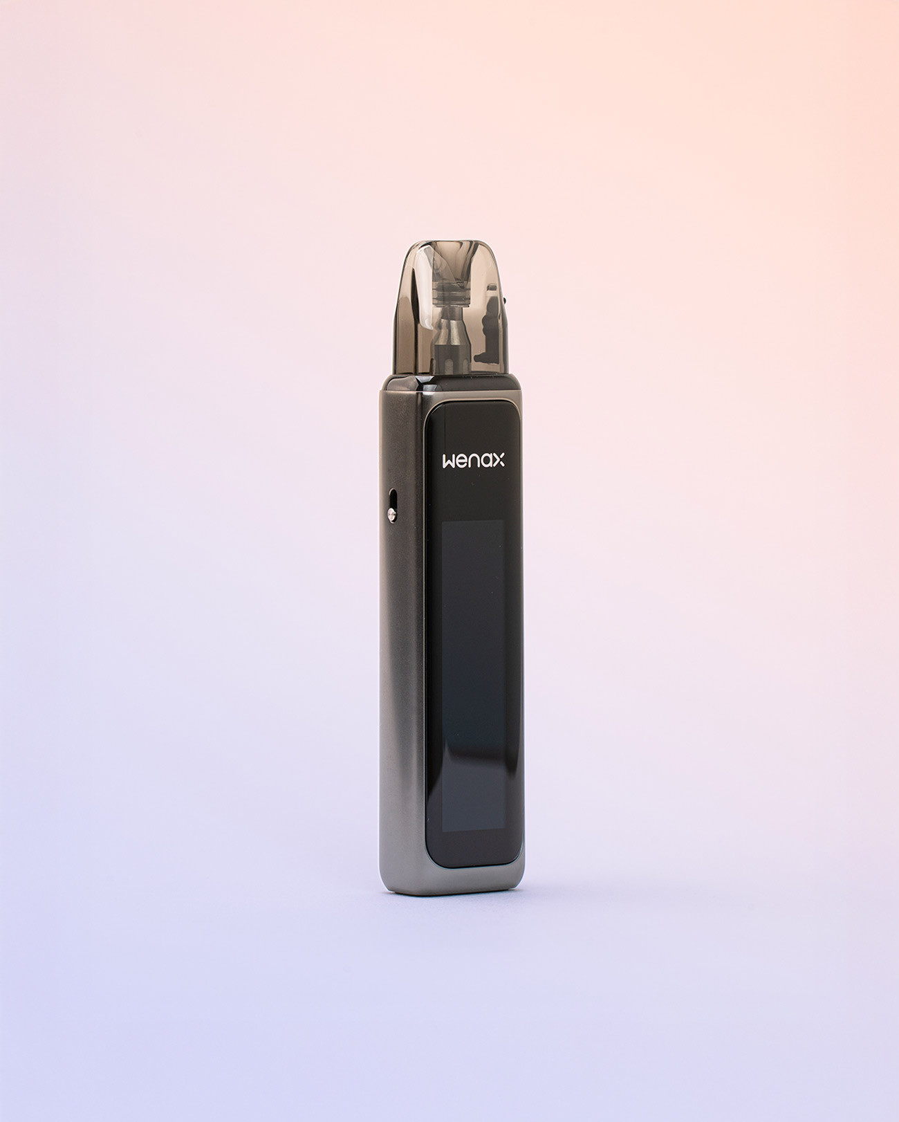 Mini e-cig Geekvape Wenax Q Ultra gris foncé steel gray pour les avec écran tactile