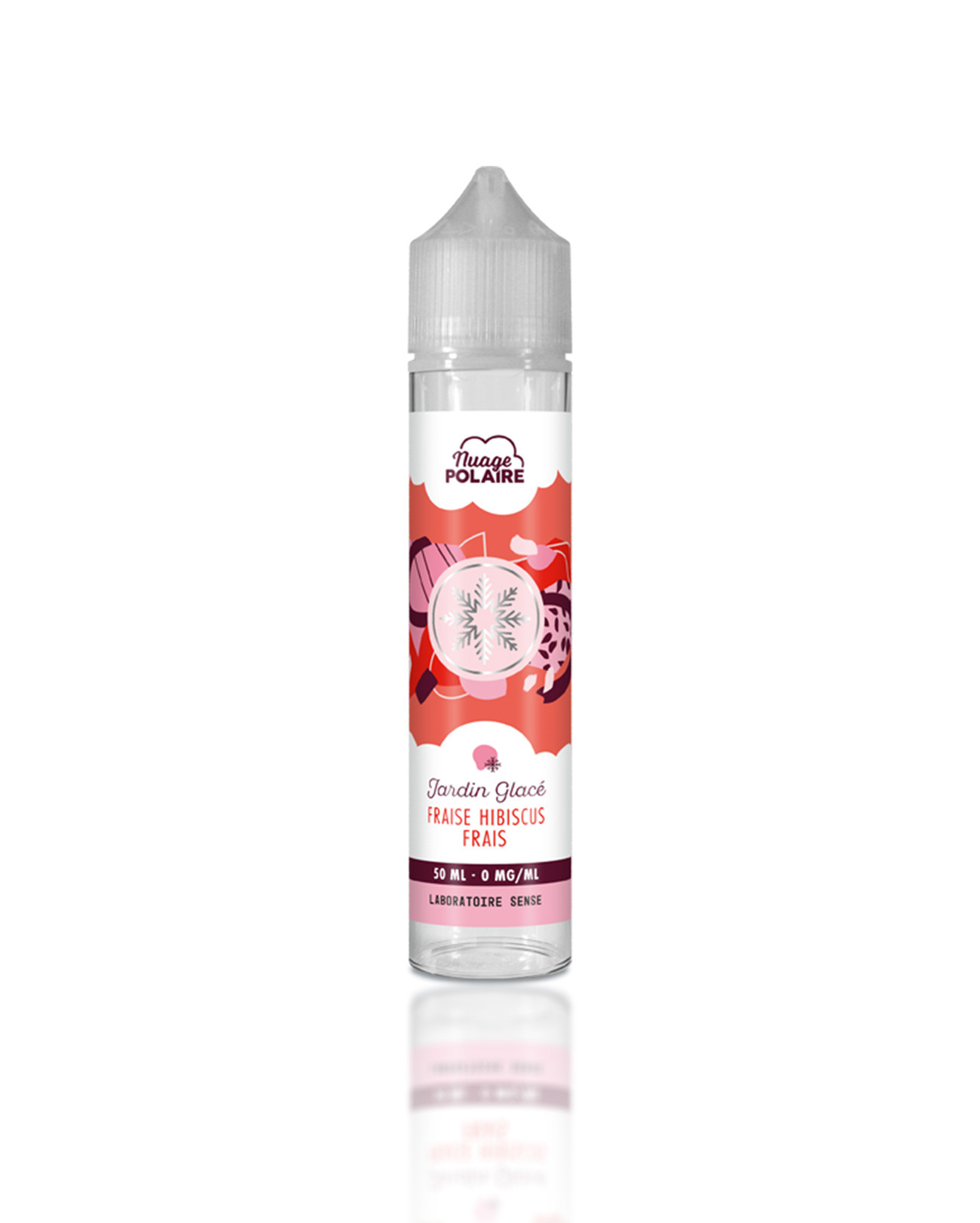 E-liquide Jardin Glacé 50 ml de Nuage Polaire par le Laboratoire Sense est un juice fruité frais