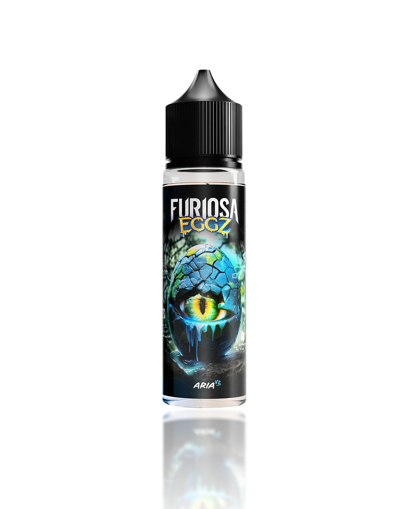 E-liquide Aria V2 50 ml Furiosa Eggz frais et sucré