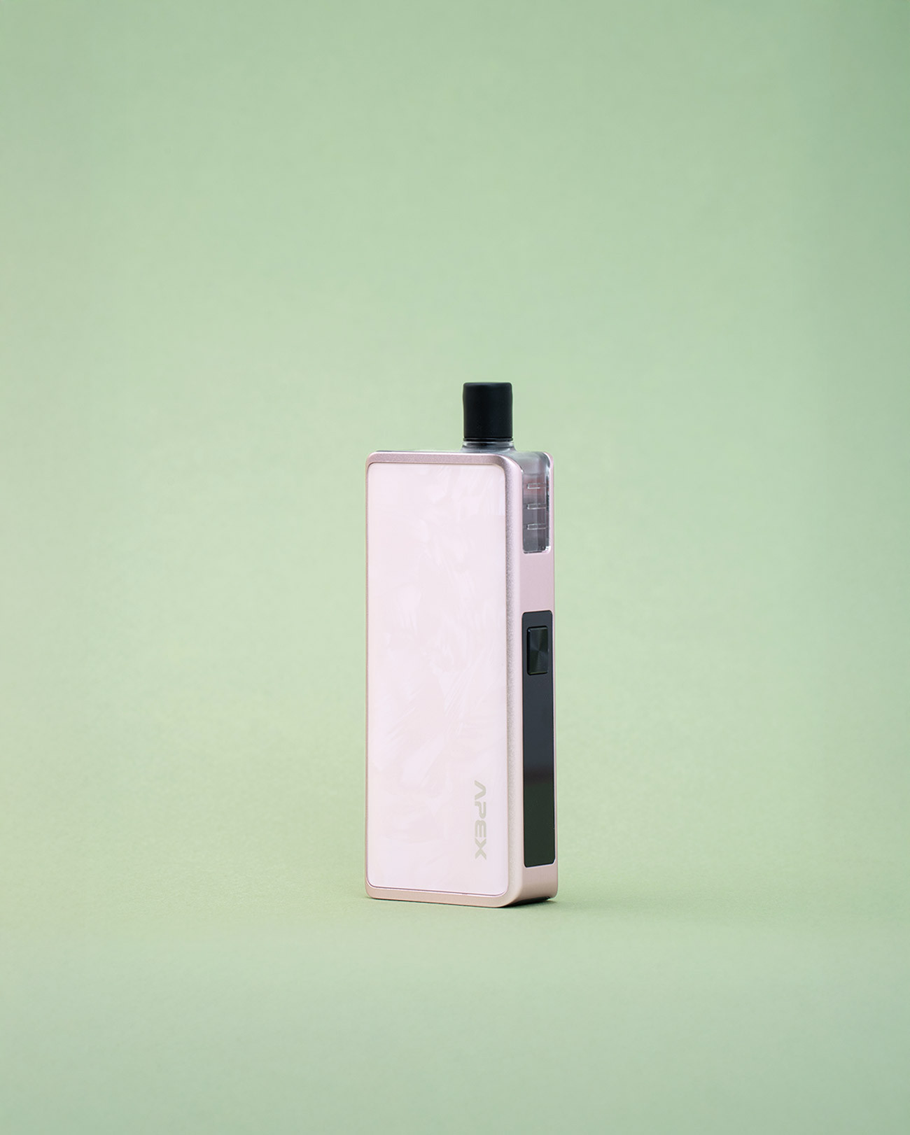 Pod Vaporesso Apex Snow Pink Rose clair girly et fin