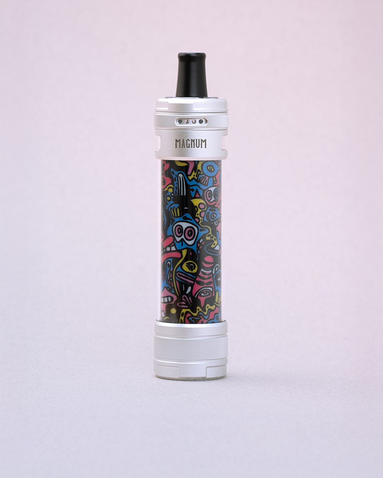 Chicha électronique Aspire Magnum Pod Little Monsters grise métallisée pour faire de la chicha en vapotant