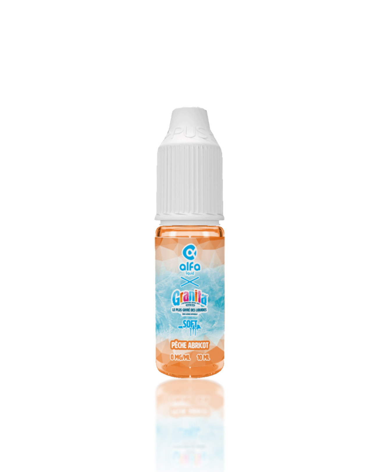 E-liquide Granita Pêche Abricot 10 ml fruité frais bien sucré et ensoleillé