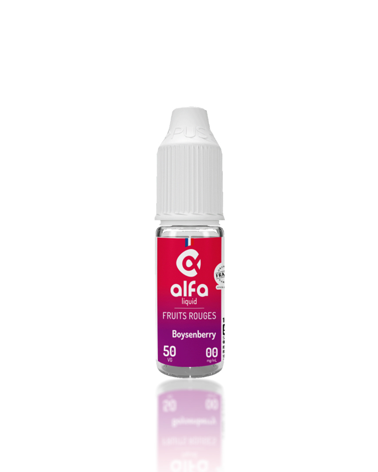 E-liquide fruité Alfaliquid 10 ml Boysenberry mélange de mûre et de framboise