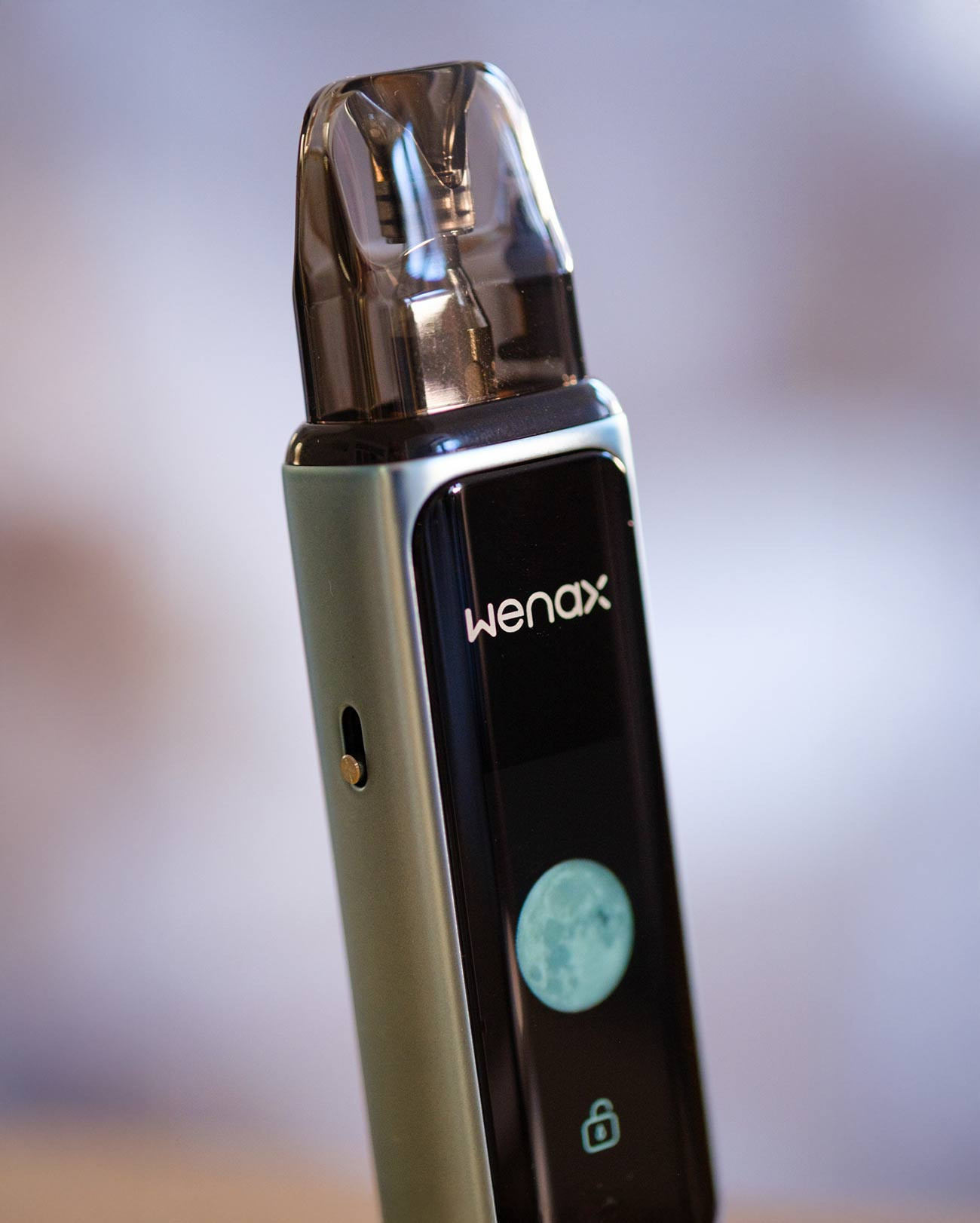 Pod Wenax Q Ultra avec fond d'écran personnalisable