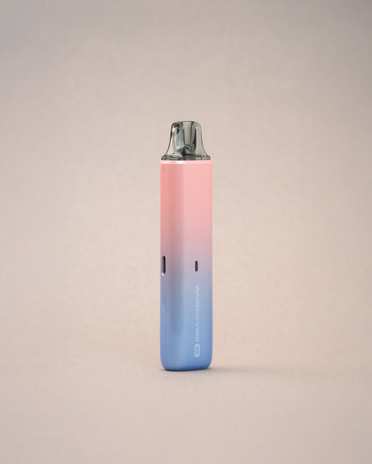 Pod Vibe SE Vaporesso Ice cream pink rose et bleue finitions satinées et confortables