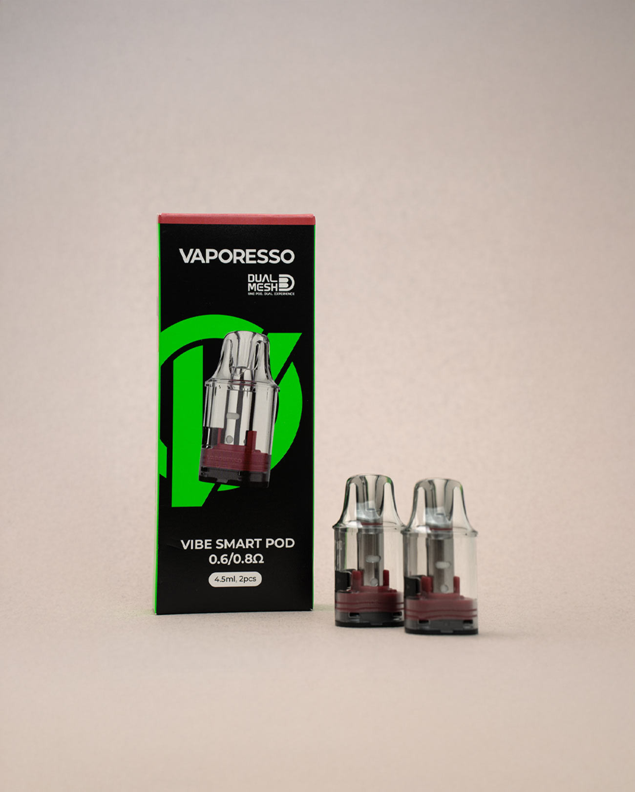 Pack de 2 cartouches Vibe SE dual mesh 0,6 ohm / 0,8 ohm