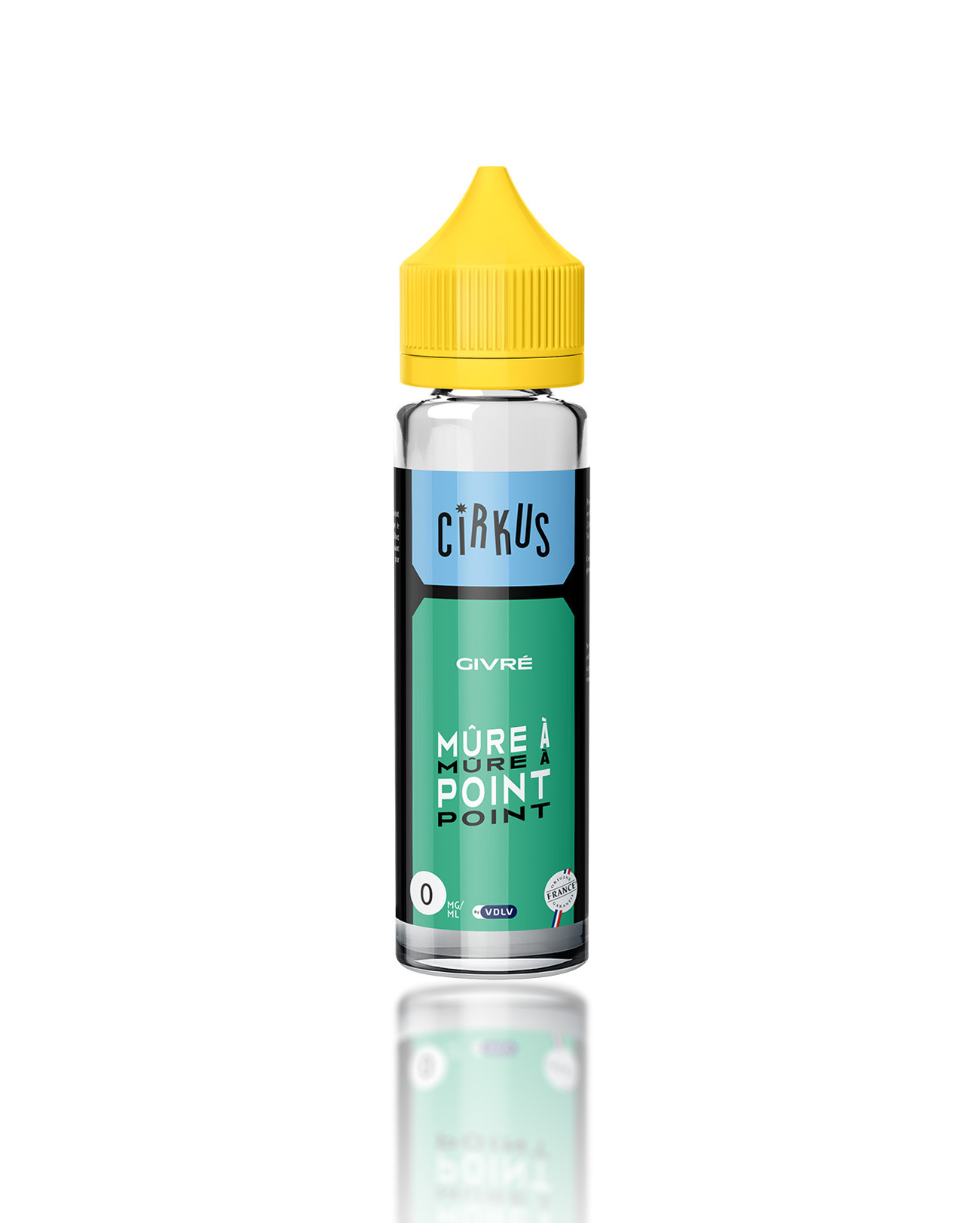E-liquide Mûre à Point en 50 ml de la collection Cirkus bien fruité et bien frais