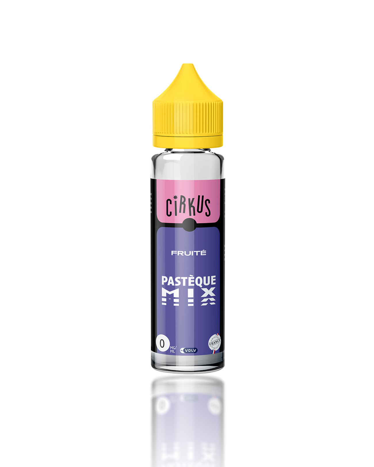 E-liquide en 50 ml Cirkus Pastèque Mix au bon goût fruité de pastèque