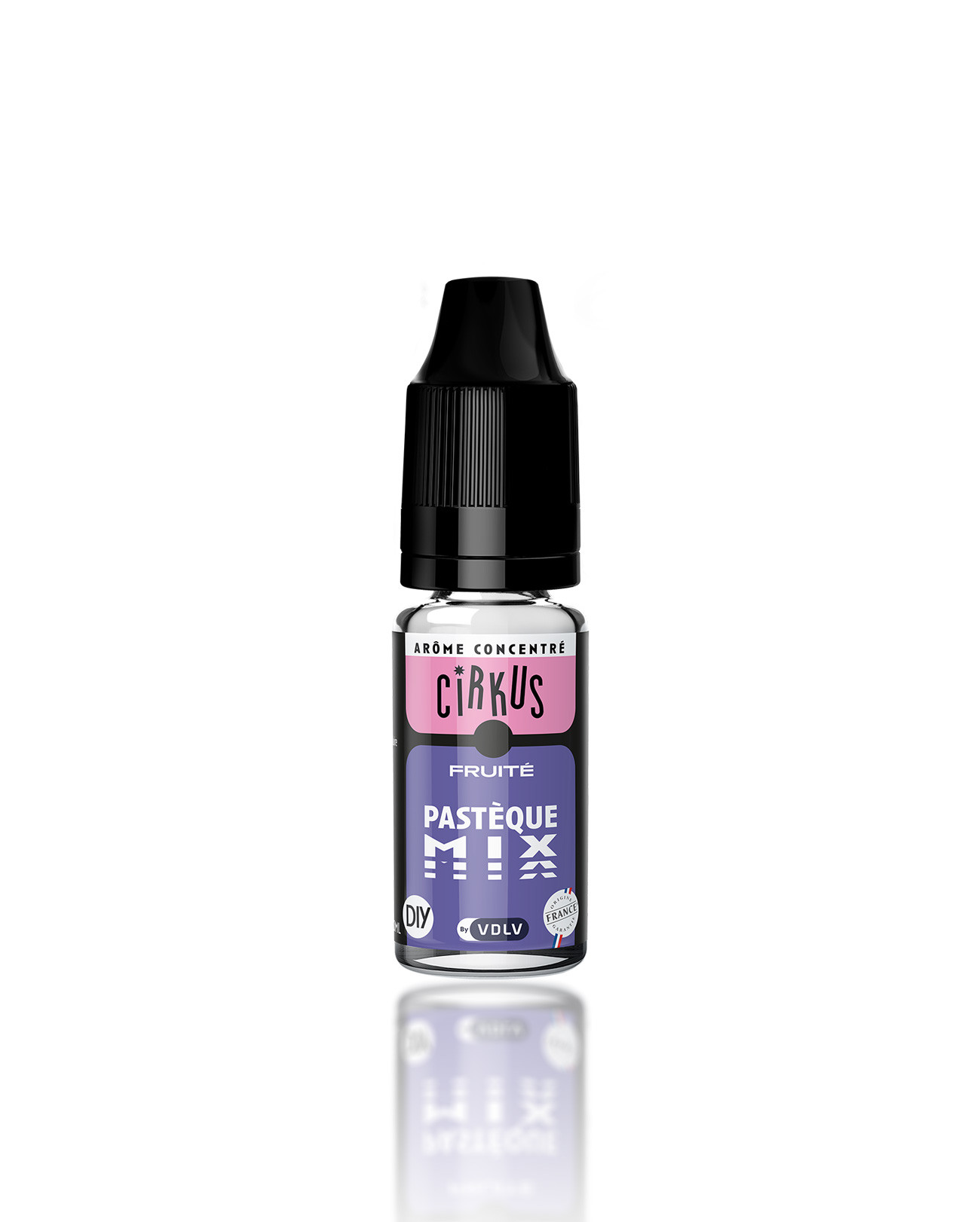 Arôme concentré 10 ml Pastèque Mix Cirkus VDLV goût pastèque melon fruité givré pour créer son propre e-liquide DIY