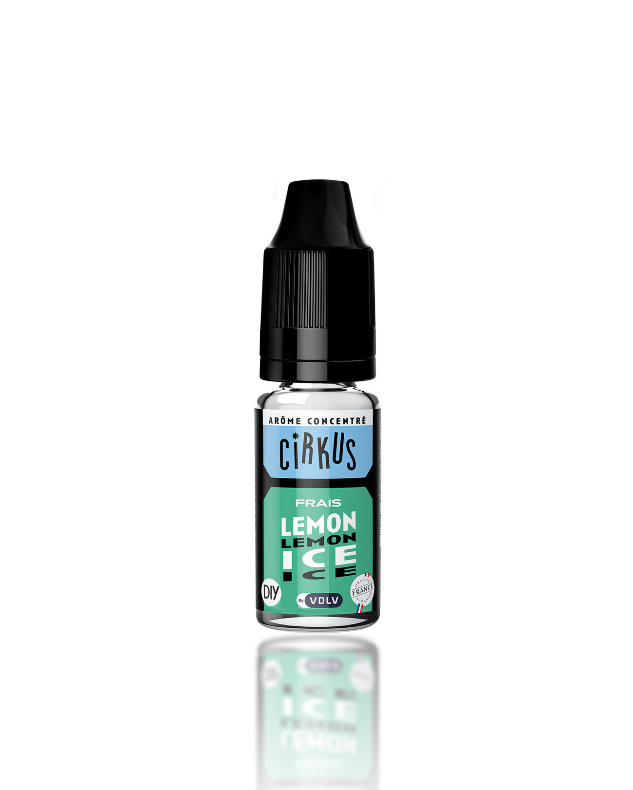 Arôme concentré 10 ml Lemon Ice Cirkus VDLV goût limonade pour créer son propre e-liquide DIY chez soi