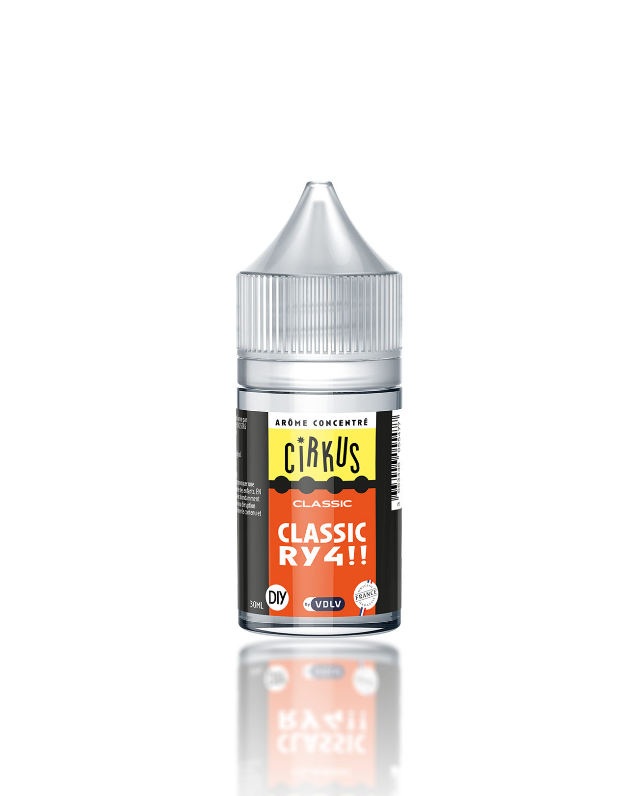 Arôme concentré 30 ml Classic RY4 Cirkus VDLV goût tabac gourmand vanille caramel pour fabriquer son e-liquide DIY maison