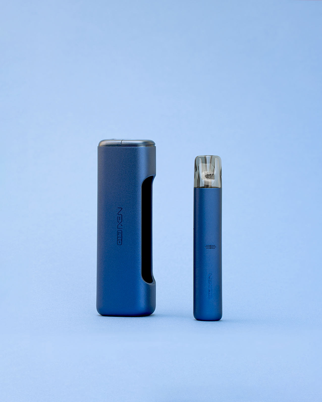 Kit pod e-cigarette Aspire Nexi Pro avec powerbank couleur blue grey