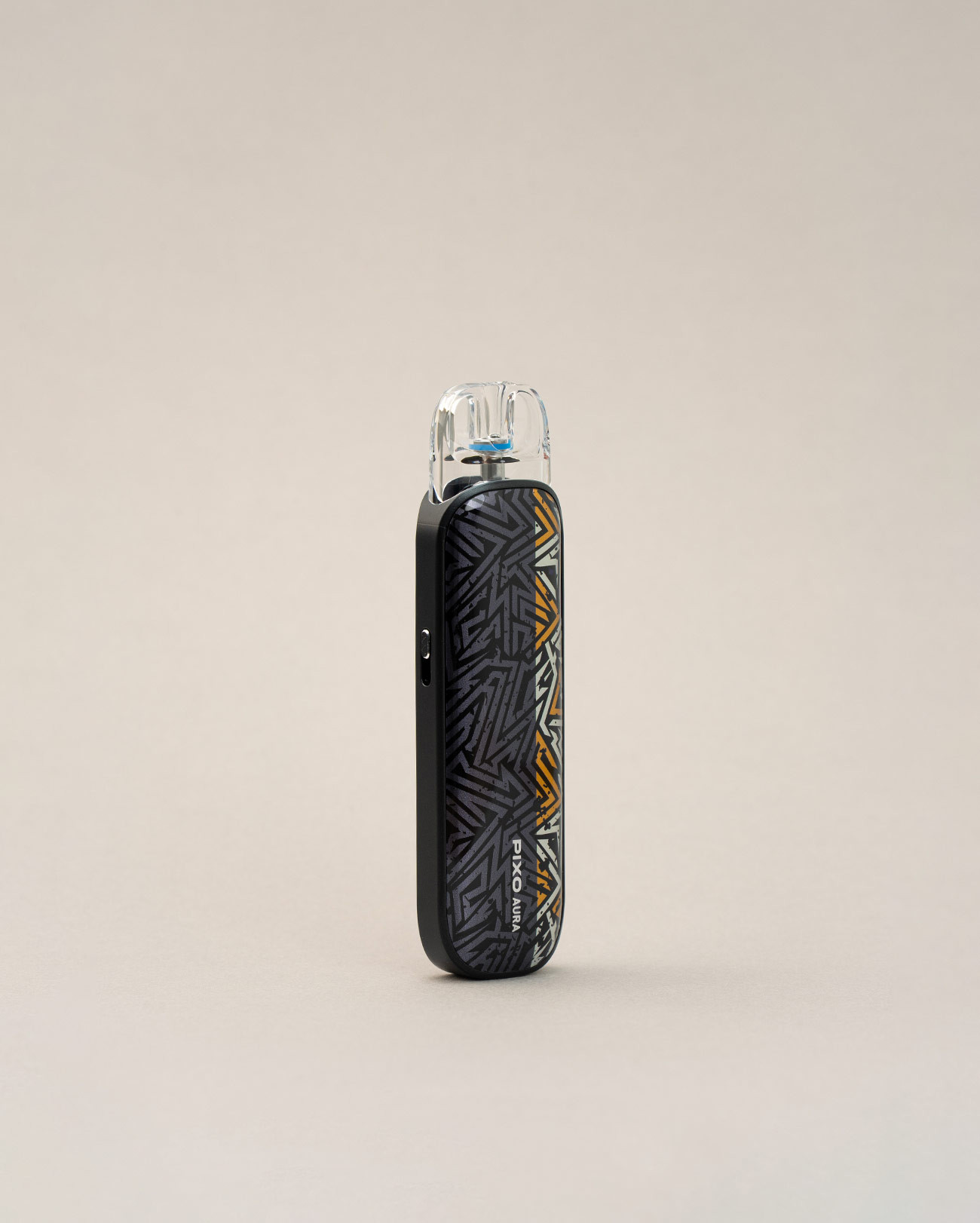 Petite cigarette électronique à motifs urbains Aspire Pixo Aura Graffiti Grey