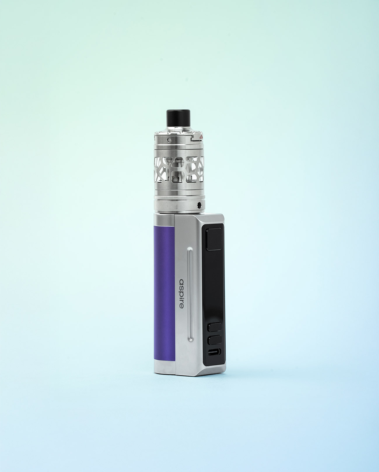 Cigarette électronique complète Zelos M80 Aspire purple and silver violette et argent idéale pour arrêter de fumer