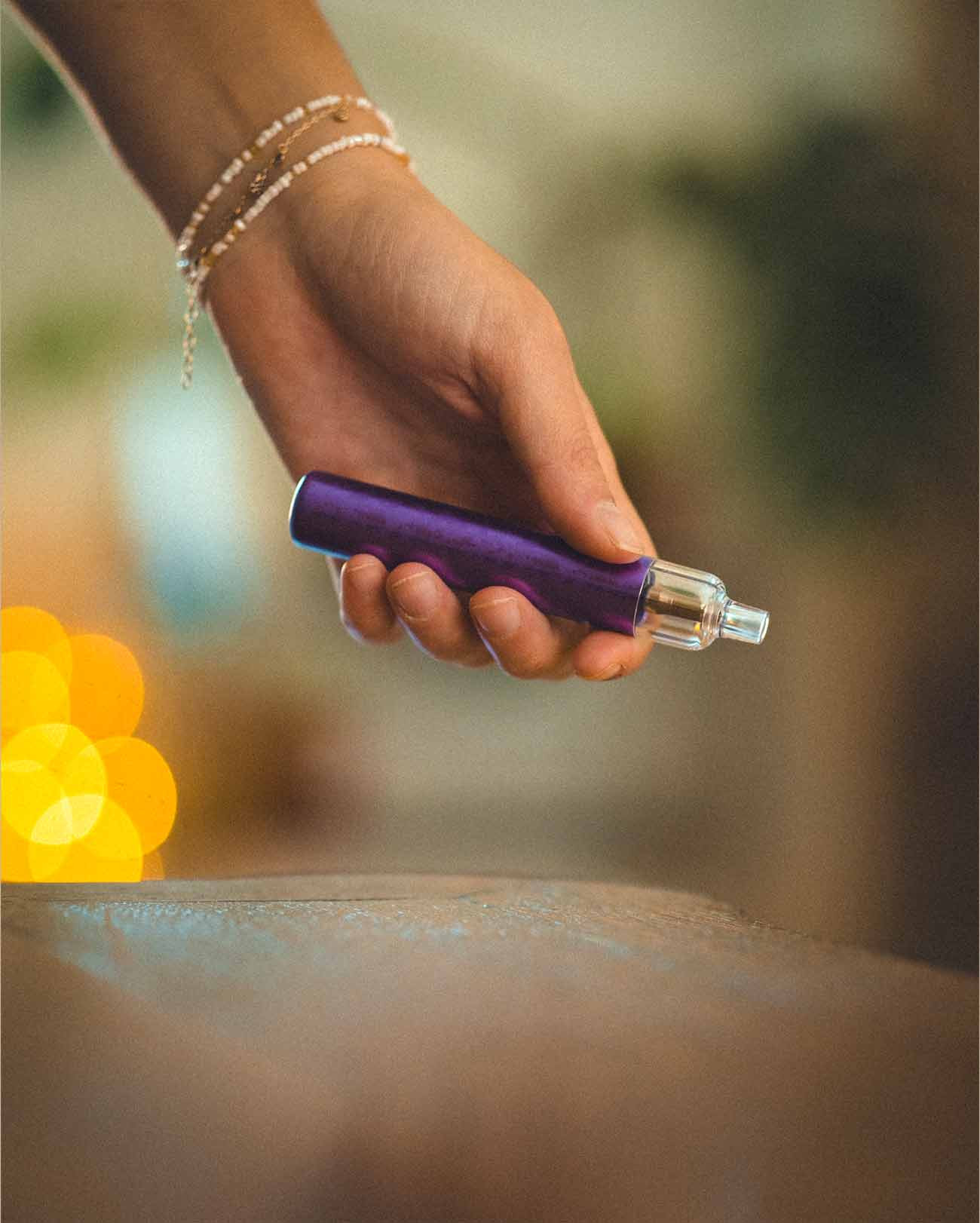 Cigarette électronique Aspire Cyber G Slim Metal violet élégant et féminin