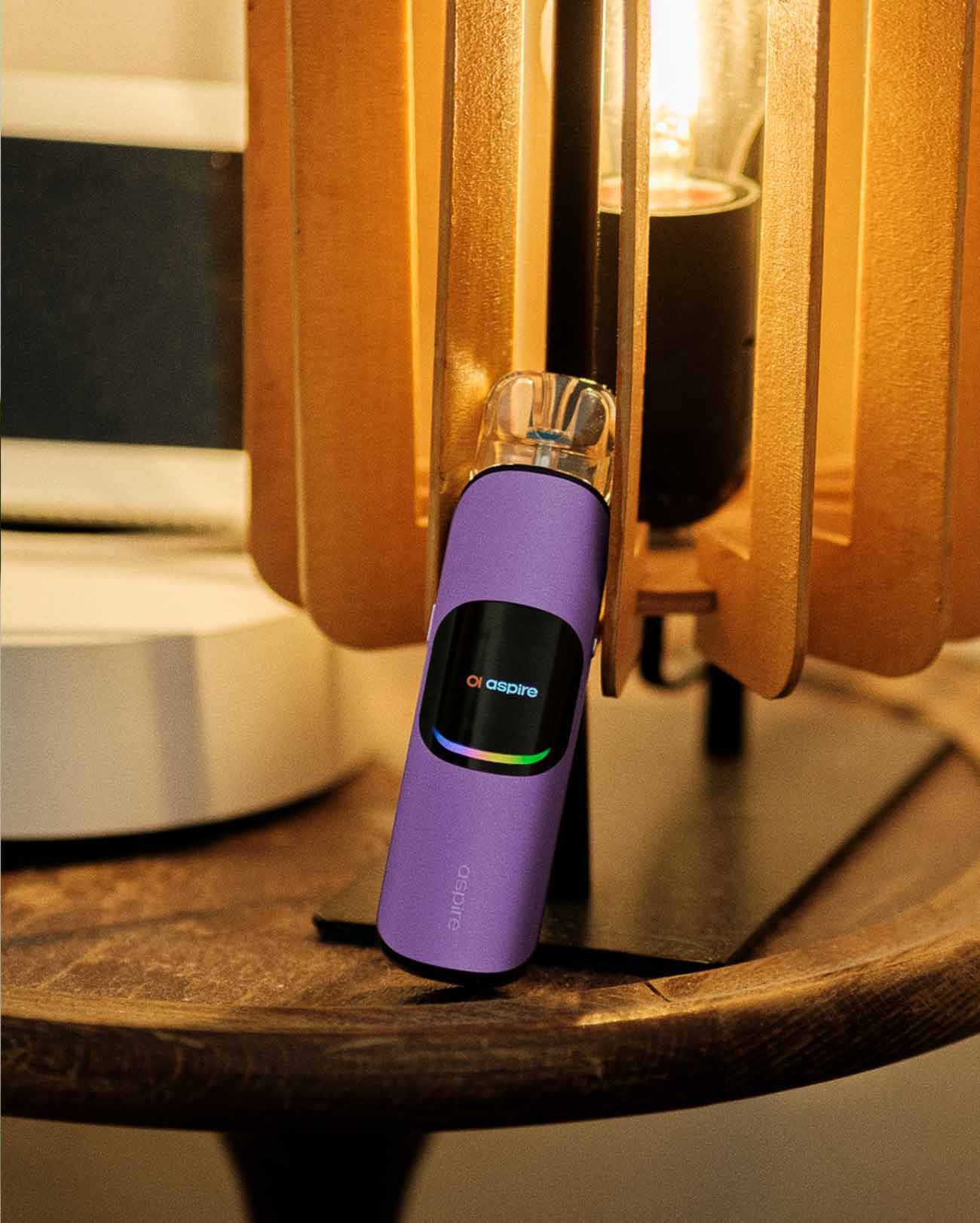 Pod cigarette électronique violette lilas Aspire Pixo Neo high tech