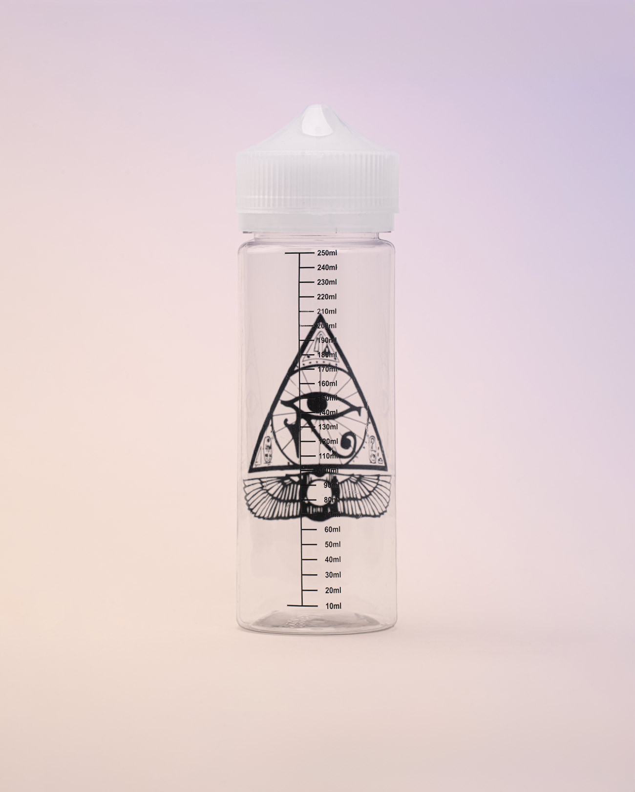 Bouteille graduées 250 ml Illuminati pour fabriquer son e-liquide DIY à la maison