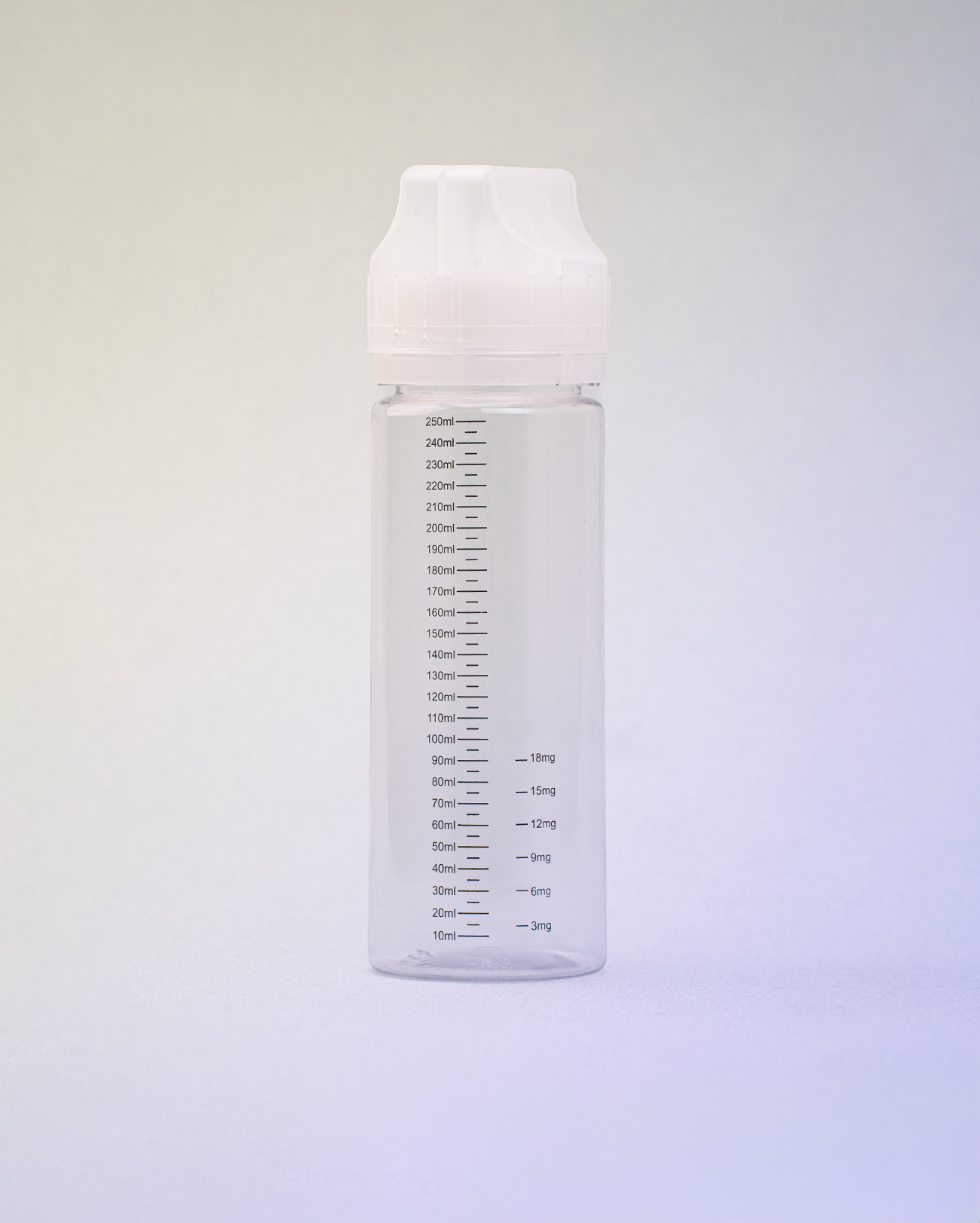 Flacon gradué 250 ml Diudiu pour fabriquer son e-liquide DIY à la maison