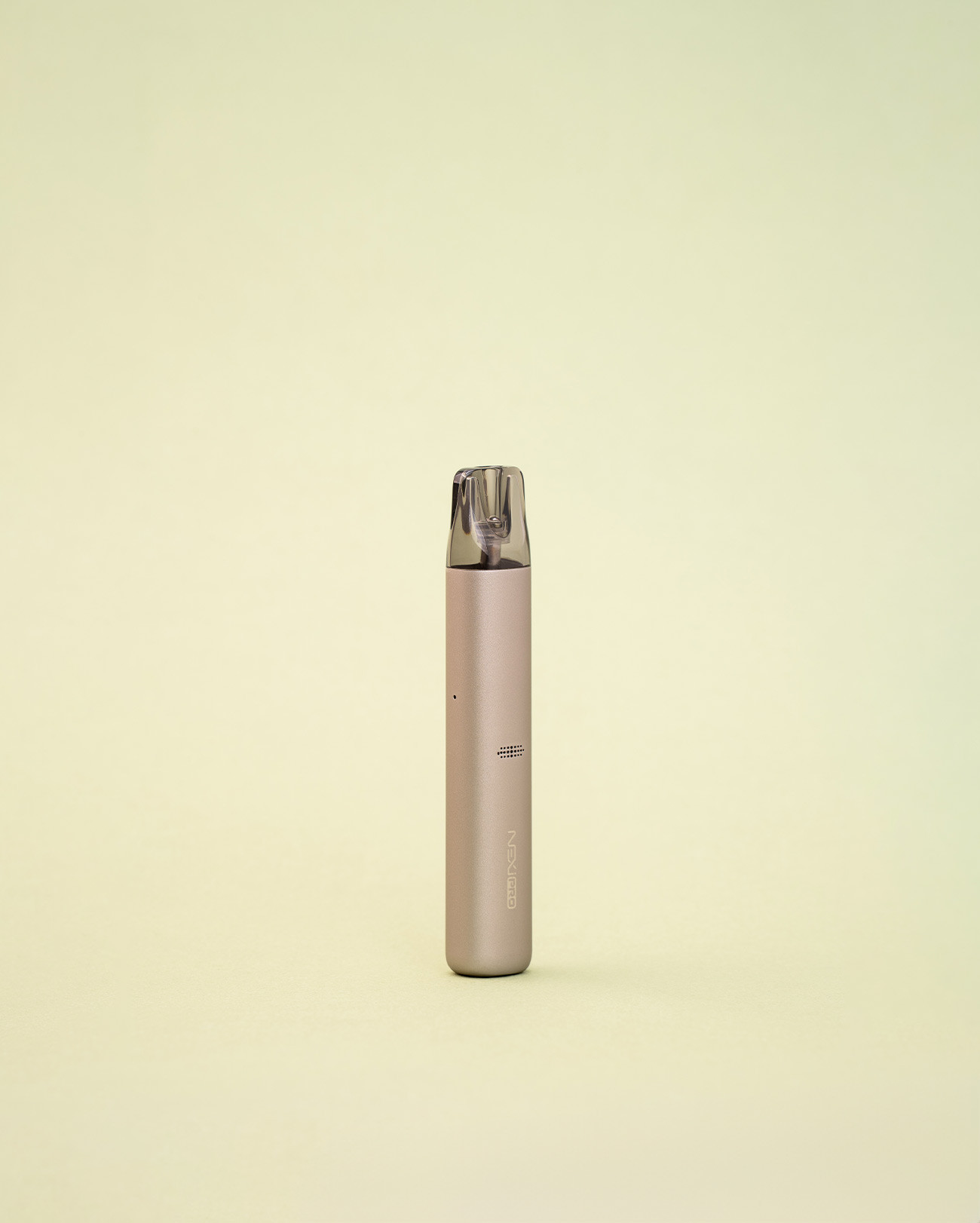 Pod Aspire Nexi Pro pen nomade, simple et discret couleur champagne beige
