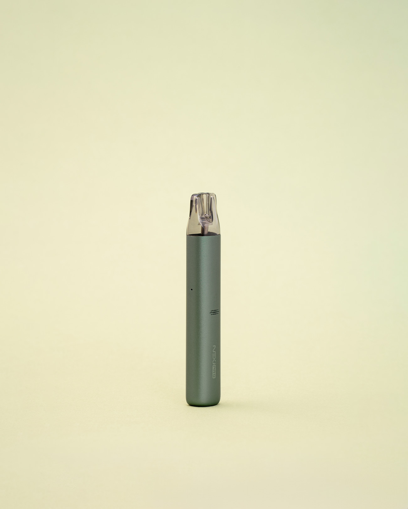 E-cigarette Aspire Nexi Pro vape pen moderne et nomade couleur metallic jade vert amande
