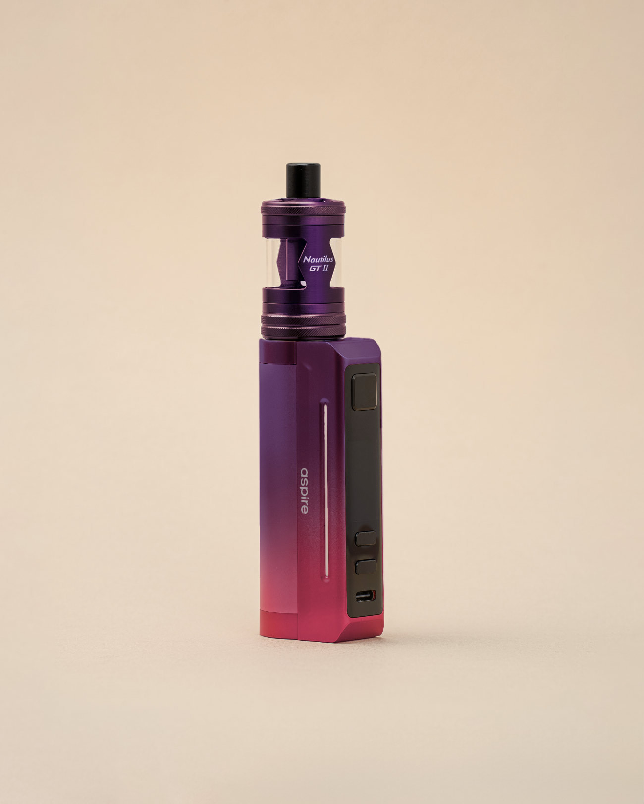 Kit e-cigarette moderne Aspire Zelos X80 avec accu 18650 couleur Rainbow tears