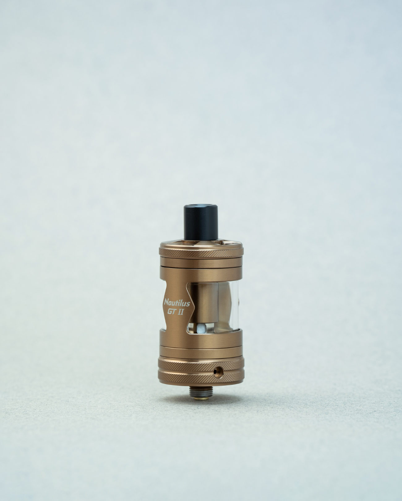 Atomiseur Aspire Nautilus GT II pour excellent rendu aromatique couleur bronze laiton