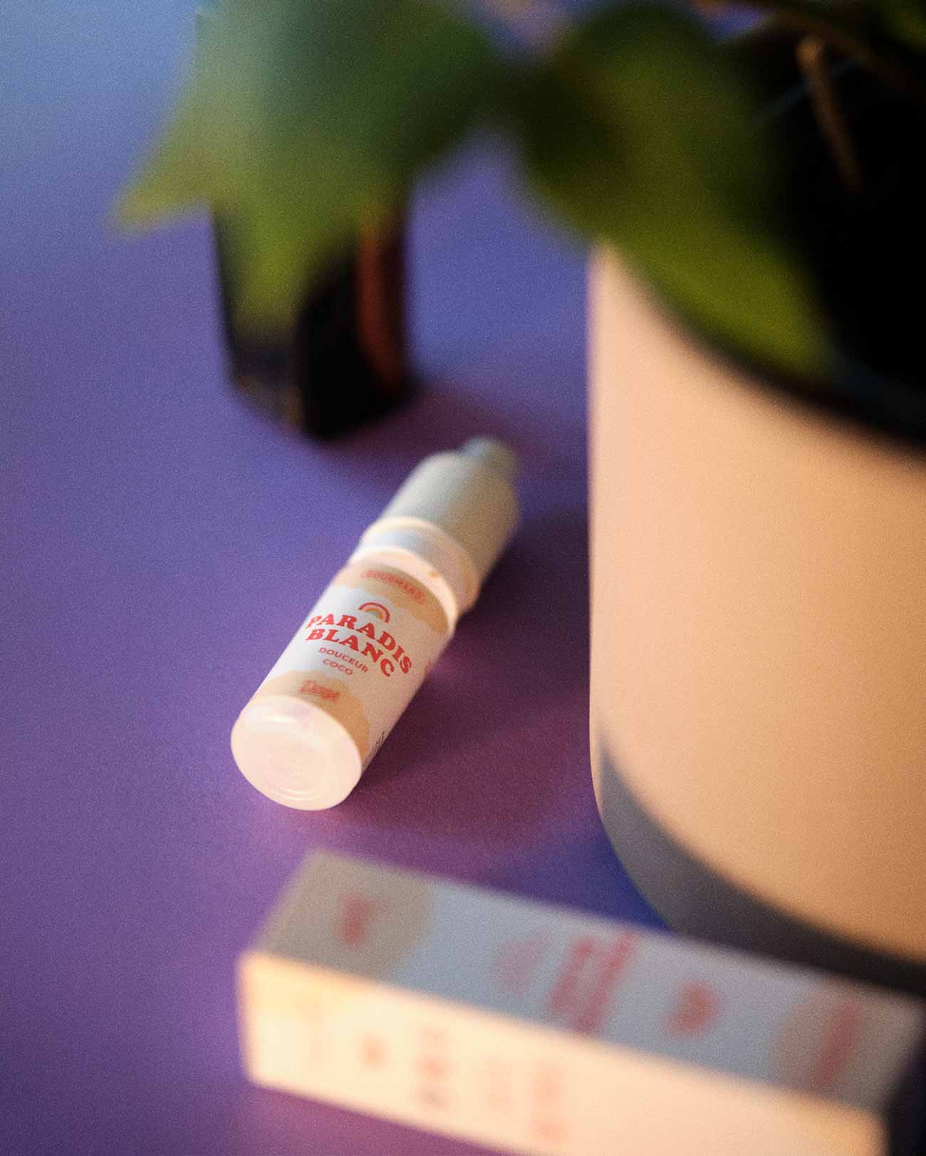 E-liquide gourmand 10 ml Daze Paradis Blanc saveur Raphaello coco amande chocolat blanc fabriqué en France