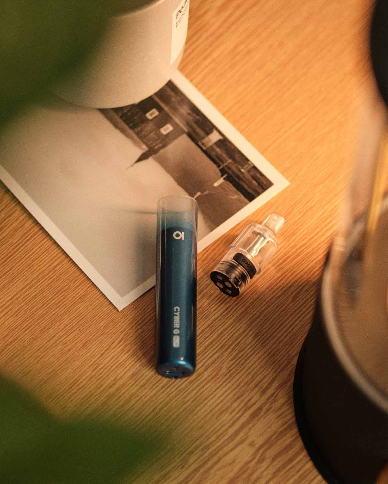 Petite e-cigarette design facile à utiliser Aspire Cyber G Slim blue bleu