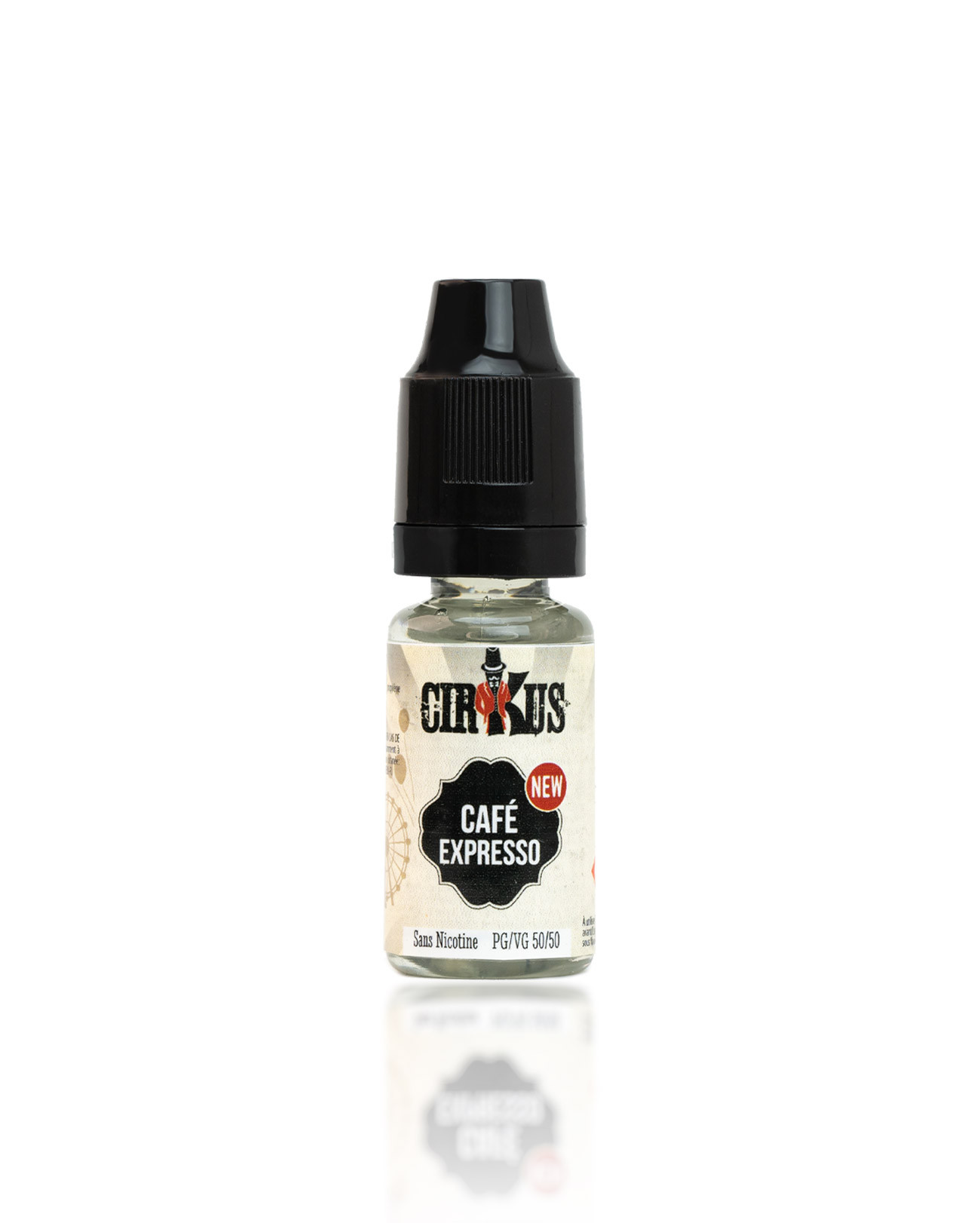 E-liquide 10 ml Café Expresso Cirkus Authentic VDLV