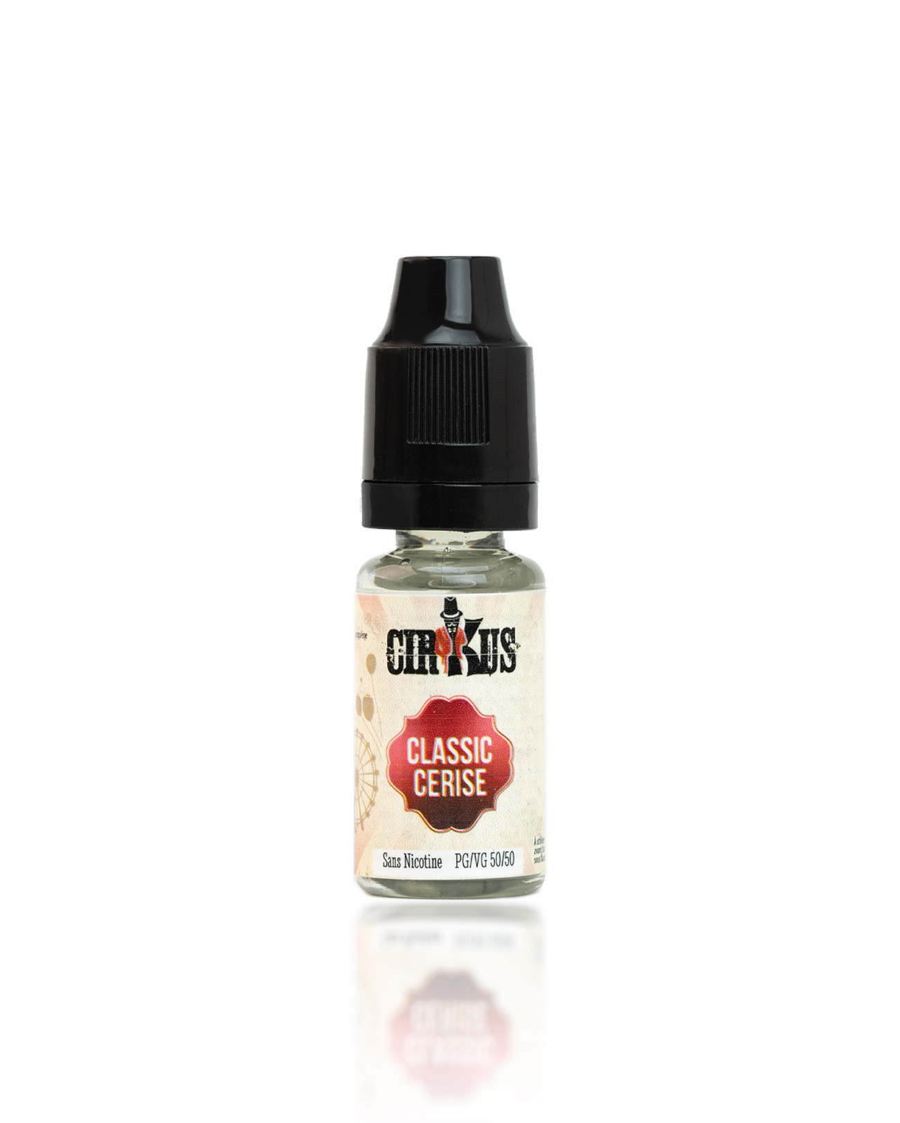 E-liquide 10 ml Classic Cerise Cirkus Authentic VDLV