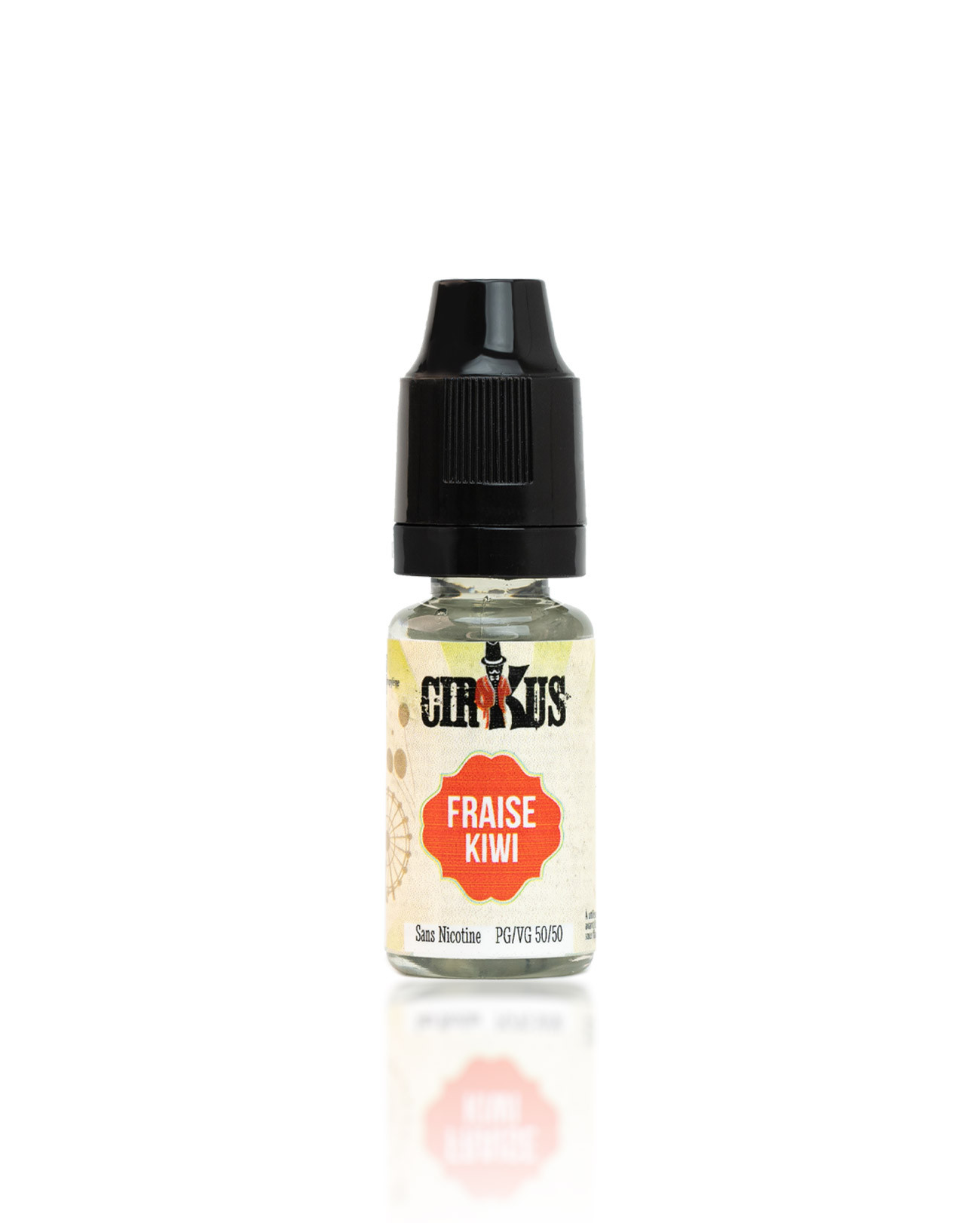 E-liquide 10 ml Fraise Kiwi Cirkus Authentic VDLV