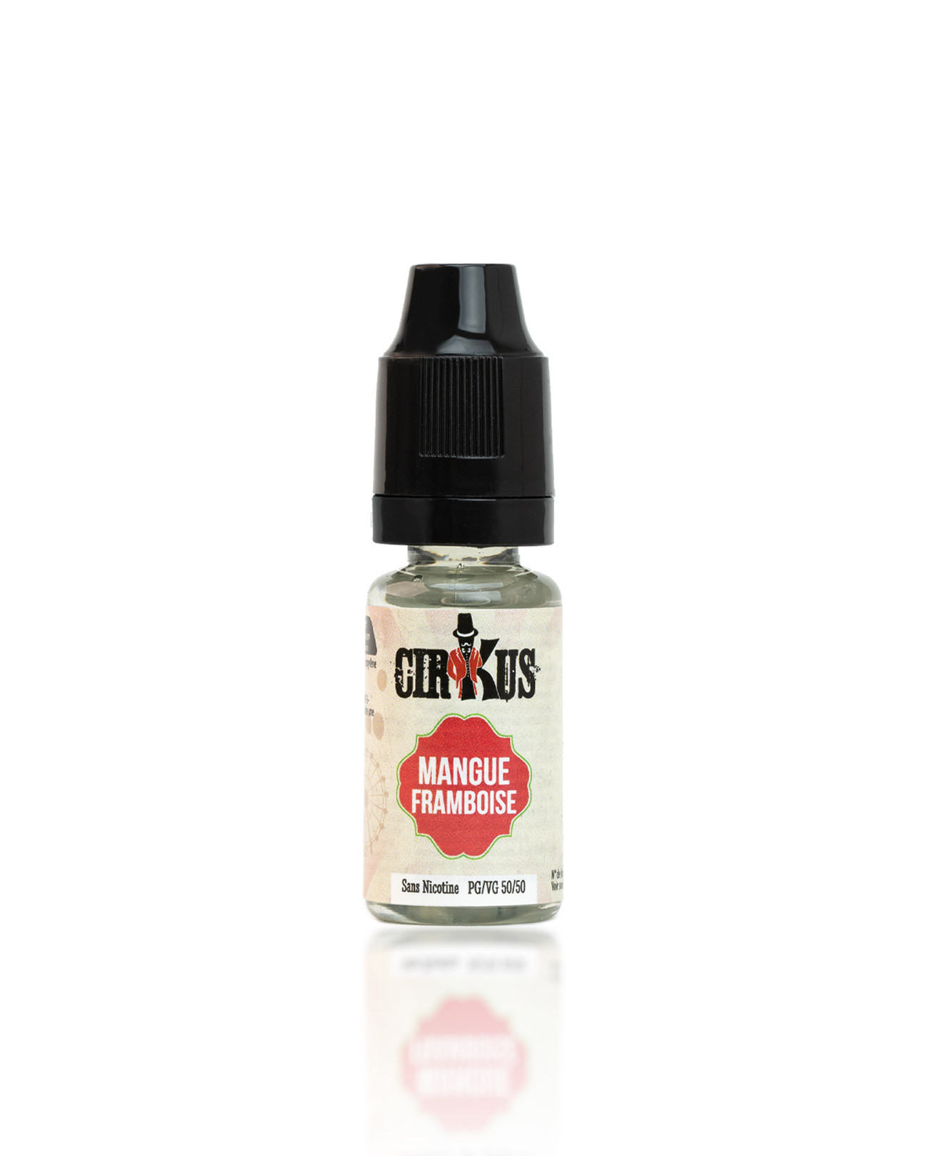 E-liquide 10 ml Mangue Framboise Cirkus Authentic VDLV