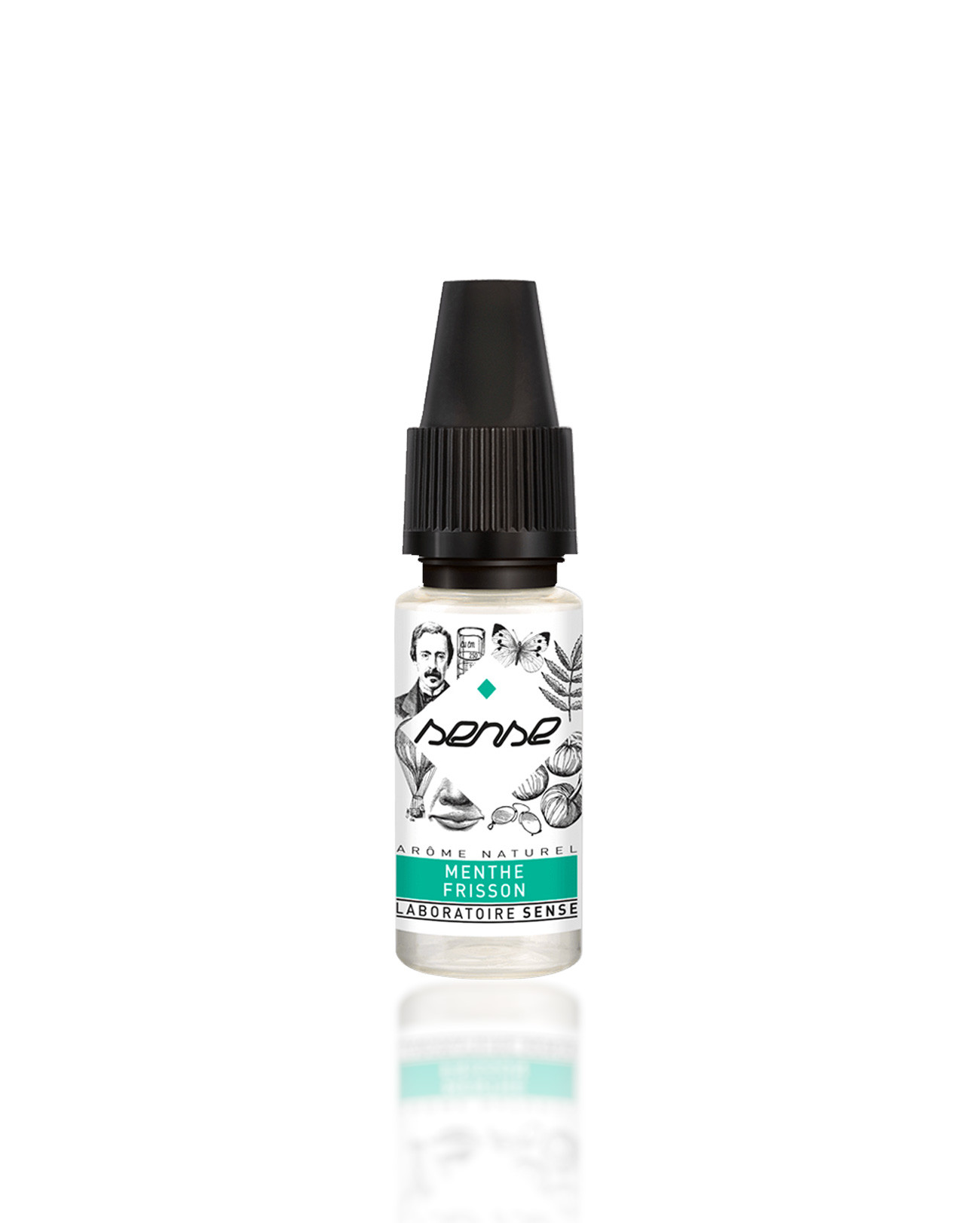 E-liquide 10 ml Menthe Frisson Laboratoire Sense