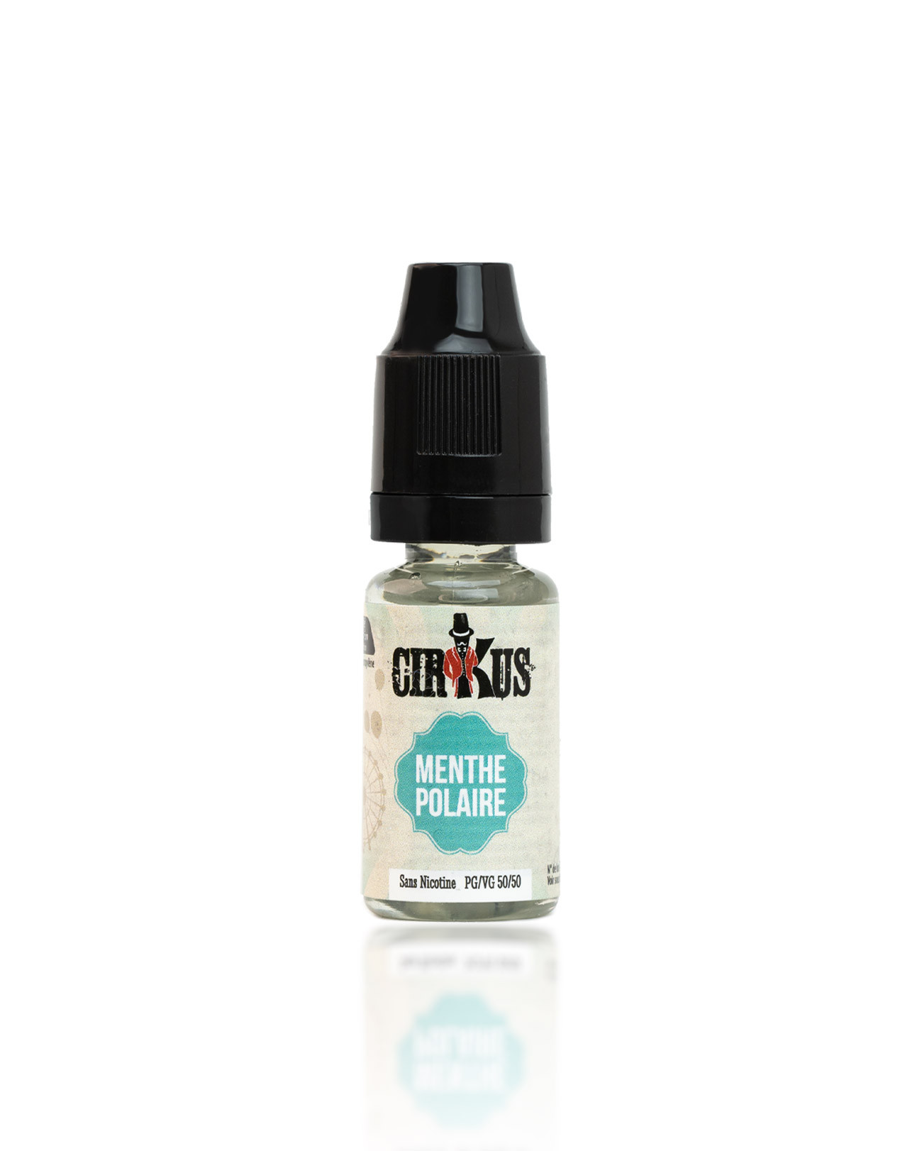 E-liquide 10 ml Menthe Polaire Cirkus Authentic VDLV E-liquide 10 ml Menthe Polaire Cirkus Authentic VDLV