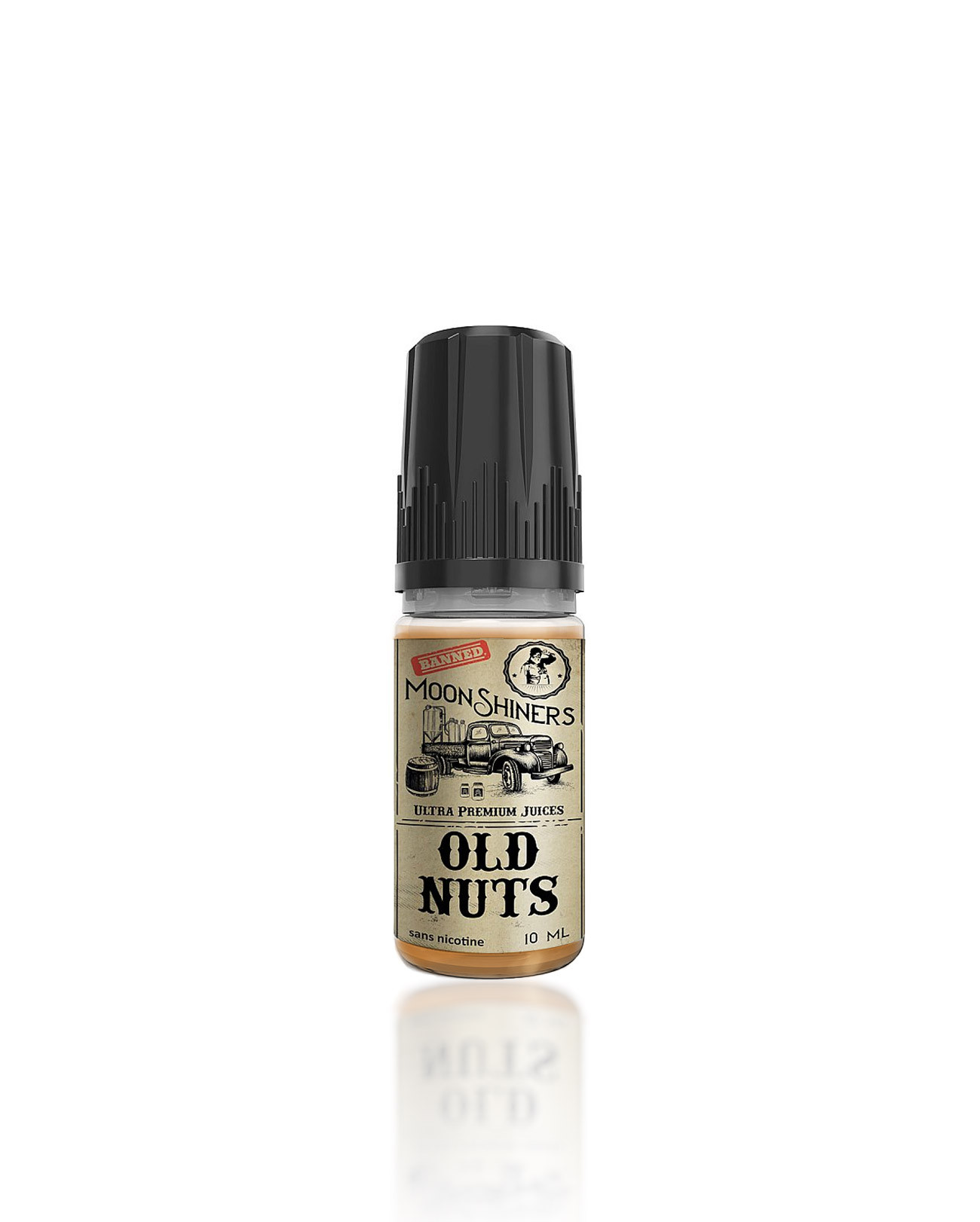 E-liquide 10 ml Old Nuts Moonshiners Laboratoire Lips E-liquide 10 ml Old Nuts Moonshiners Laboratoire Lips