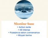 Comparaison nicotine classique et sels de nicotine