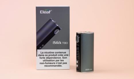 La box de cigarette électronique Istick T80 est une version modernisée de cette référence en matière d'efficacité