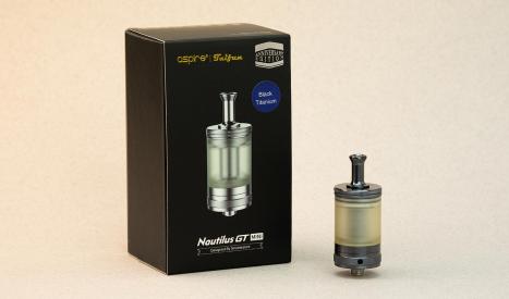 Edition anniversaire haut de gamme, classe et discrète du clearomiseur Aspire Nautilus Gt Mini