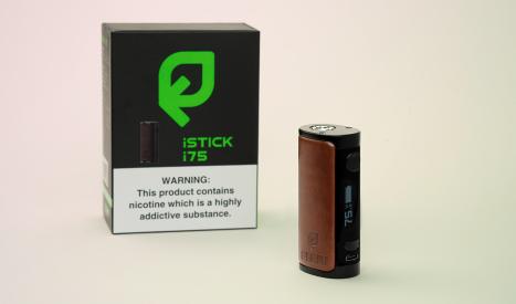 La nouvelle box Istick I75 d'Eleaf avec son packaging