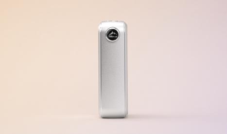 La box Voopoo Vinci Spark 220 a une molette qui fait réglage et bouton fire