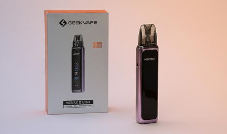 Le pod GeekVape Wenax Q Ultra est entièrement tactile et personnalisable