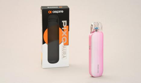 Avec son format compact, intuitif et pensé pour tirage réaliste, le pod aspire Pixo Aura respire la simplicité 
