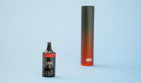 Le pod Dotmod Dot Switch R et sa cartouche à résistance intégrée