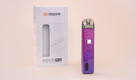 La cigarette électronique Aspire Flexus Pro est un pod avancé avec puissance variable