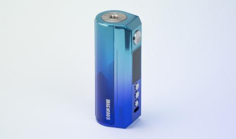 Idéale pour le cloud chasing, la box Voopoo Drag M100S accepte des clearomiseurs jusqu'à 28 mm de diamètre