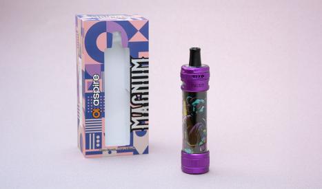 La e-chicha Magnum d'Aspire fait de très gros nuages de vapeur