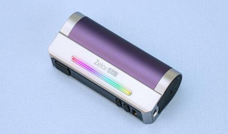 La box Aspire Zelos M80 à LED personnalisable avec couleurs et effets lumineux