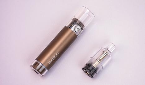 La e-cig Aspire Cyber G est pratique et fonctionne avec des cartouches à résistance intégrée