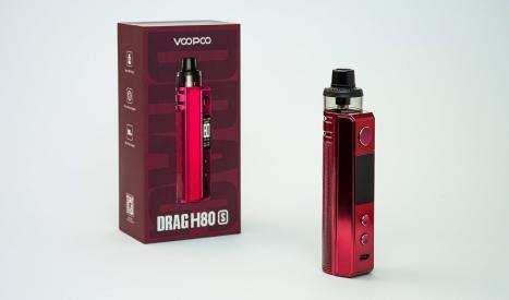 Le pod Voopoo Drag H80S est une cigarette électronique puissante et compacte