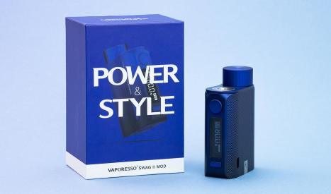 Avec son format atypique et ergonomique, la box Swag 2 Vaporesso approche la perfection
